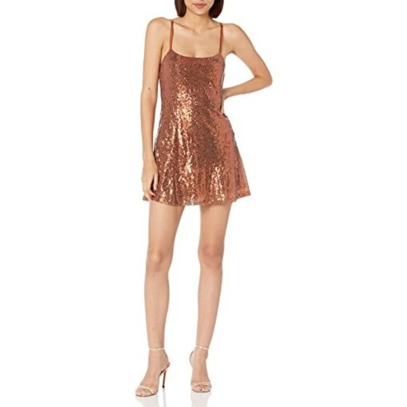Speechless Dresses & Skirts - Speechless Women's Sequin Sleeveless Slip Dress